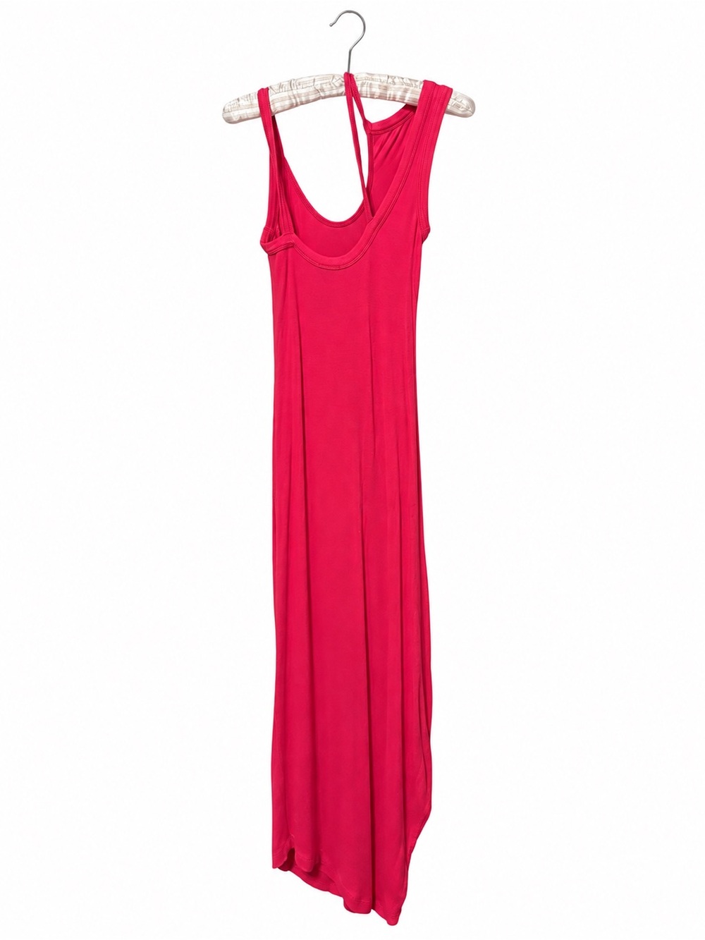 ALIX NYC Relaxed Tank Maxi Dress in Bright Fuchsia